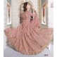 Z-12003B ROSE TAN PINK ZOYA GLITERZ STYLISH WEDDING 4 PIECE SUIT