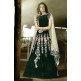 ZF15001 GREEN ZOYA FEELINGS WEDDING WEAR VELVET DRESS