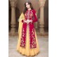 Red & Gold Bridal Wedding Dress Indian Designer Lehenga