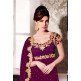 ZHR5123-A PURPLE HEROINE PRIYANKA CHOPRA STYLISH DRESS