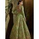 8104 GREEN KARMA TRENDS ANARKALI DRESS