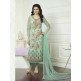 K3577 MINT GREEN KASEESH PRACHI-16 GEORGETTE SALWAR KAMEEZ