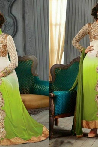 Green Formal Party Dress Indian Designer Suit