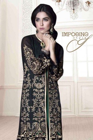 BD03 BLACK MARIA B STYLE PAKISTANI SALWAR KAMEEZ SUIT