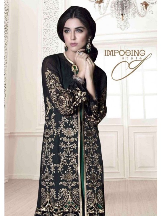 BD03 BLACK MARIA B STYLE PAKISTANI SALWAR KAMEEZ SUIT