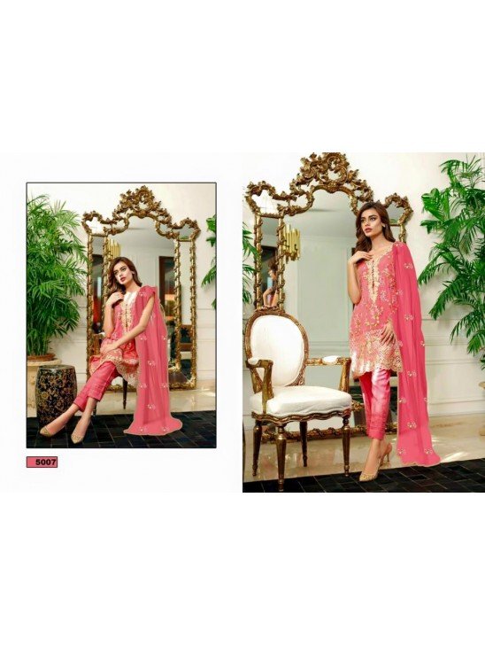 5007 PINK SALWAR KAMEEZ MEENAZ ASIM JOFA PAKISTANI STYLE SUIT