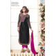 ZRSF-10158  MUSKAAN BLACK DESIGNER SALWAR KAMEEZ PARTY WEAR SUIT