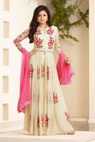 BESTSELLER 86003 CREAM NITYA PARTY WEAR DESIGNER SUIT