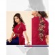 86007 RED AND BLUE NITYA PARTY WEAR DESIGNER SUIT