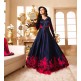 90001 NAVY BLUE AND RED LT NITYA PARTY WEAR ANARKALI SUIT