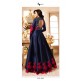 90001 NAVY BLUE AND RED LT NITYA PARTY WEAR ANARKALI SUIT