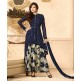 88009 NAVY BLUE LT NITYA PARTY WEAR ANARKALI SUIT