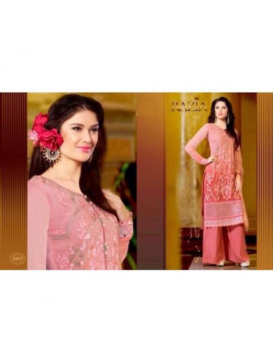 RED COLOUR MARIA B STYLE PAKISTANI SALWAR KAMEEZ SUIT