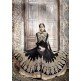 KJ02 BLACK KAJOL EMBROIDERED ANARKALI SUIT