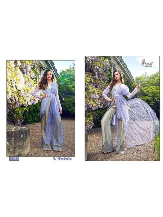 Lilac Purple Dress Sobia N Style Pakistani Suit