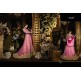 S47 PINK BLOSSOM SYBELLA DESIGNER LEHENGA DRESS