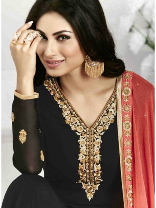 Black Indian Salwar Suit