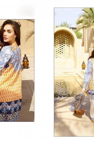 Zarqash Lawn Pakistani Summer Suit
