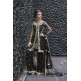 Evening Dress Black Embroidered Lehenga Choli Indian