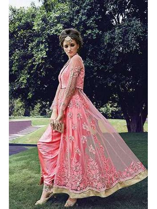 Pink Pakistani Designer Lehenga Wedding Outfit